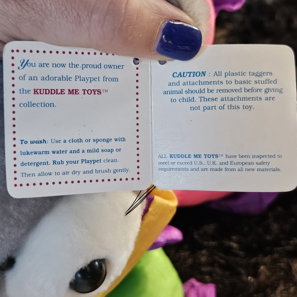 Kuddle Me Toys Grey Mouse (13.5") - Picture 7 of 8